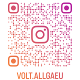 QR-Code Instagram Account Volt.Allgaeu