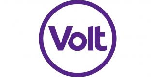 Volt logo on white background