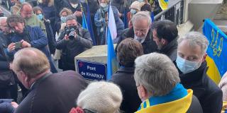 Volt Lille - Conf de Presse pour soutenir l'Ukraine