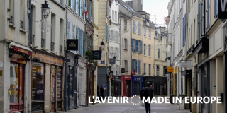 L'avenir made in Europe - ruelle commerçante de Saint-Germain-en-Laye