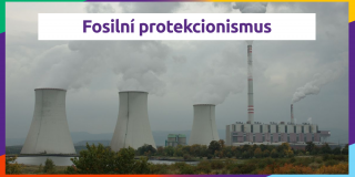 Fosilní protekcionismus - obrázek uhelné elektrárny