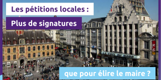 Volt Lille - Les pétitions locales