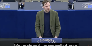 Damian az Európa Parlamentben