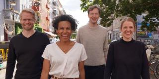 Foto der 4 Spitzenkandidierenden zur EU-Wahl 2024