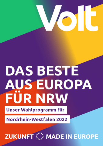 Wahlprogramm Landtagswahl NRW Cover Titelblatt