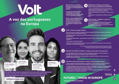 Volt A voz dos portugieses na Europa