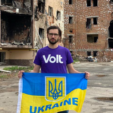 Foto von Mykhaylo Pobigay -  Volt Ukraine
