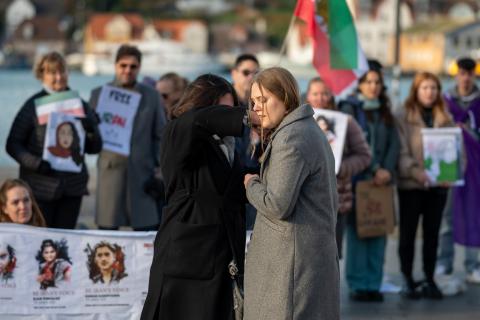 Iran protest Sønderborg 2022
