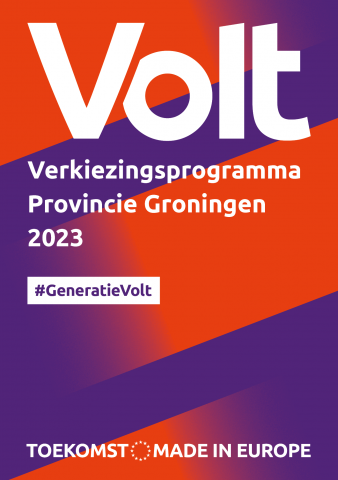 Verkiezingsprogramma Volt Groningen PS 2023