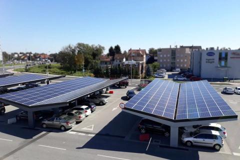 Photovoltaik Parkplätze