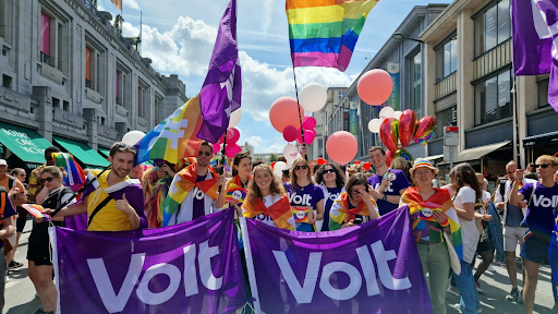 Volt France - Pride in Bruxelles