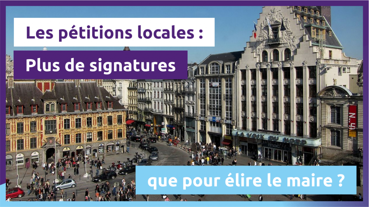 Volt Lille - Les pétitions locales